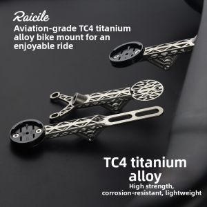 Raicile | 3D Printed Titanium Handlebar Mount & Bracket