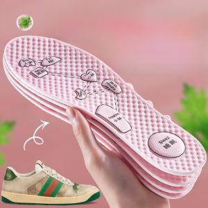 LINGMIAO | Anti-Odor Absorbent Breathable Antimicrobial Deodorizing Fragrant Anti-Sweat Soft Bottom Comfortable Insoles