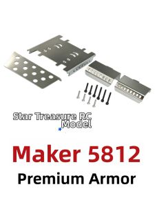 MAKEFENGBAO | Remote Control Car Upgrade Parts Metal Armor Hook Brass Weight Wheel Rim Winch
