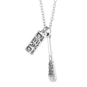 Bandai | Negans Lucille Mini Baseball Apocalypse Pendant Jewelry Pendant for Men And Women Accessories Gift for Fans of Zombie Series