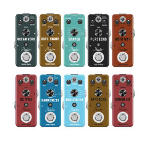 Rowin กีต้าร์ดิจิตอล Reverb harmonix Pure Echo Auto Wah Waaah Octpus Harmonizer Mod Station เทปเหยียบ