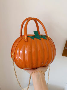 กระเป๋าสะพายข้างผู้หญิงแบบมีสายโซ่ กระเป๋าทรงลูกแพร์ขนาดเล็ก กระเป๋าสะพายข้างแบบสะพายข้างสำหรับฤดูใบไม้ผลิและฤดูร้อน กระเป๋าถือ PU สีสันสดใส