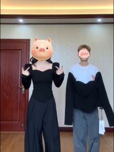 French Style Square Collar T-Shirt Womens Slim Fit Base Shirt Inner Wear Black Long Sleeve Autumn Fashion High End Feeling