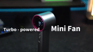 Cardinal DEPOT : 4000mah Mini Fan Portable Rechargeable Strong Wind Handheld Fan 100 Gear Wind Speed Fan Mini Electric Fan Digital Display Adjustable Turbo Portable Handheld Fan Pocket Fan