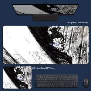 KALLDUN | E-Sports Game Pad Large Size Minimalist Chinese Warrior Style Mouse Pad