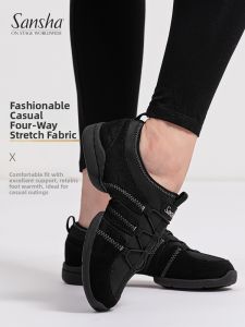 Sansha | Flexible Soft Soled Low Heel Dancing Shoes