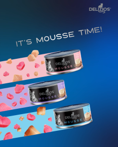 Delizios Premium Cat Mousse Series 70g Double Layer Double Flavour