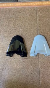 Pet Stop Sambung Body Belakang Cover Tail Vega R New Bahan Tebal Cat Gilap Warna Silver dan Hitam