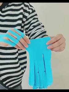 Elastic Pre-cut Kinesiology Tape E-sports Mouse Finger Muscle Tape Sports Fixation Bandage Joint Wrist Fixation Support Tape