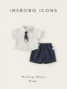 insbobo | New Autumn Formal Shirt Outfit for Toddlers