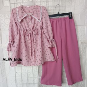 NEW SETELAN ANAK MODEL INARA 2-12 TAHUN