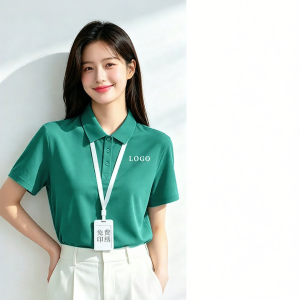 ZUOSALUN | Custom Logo Printed Corporate Team Ice Silk Short Sleeve T-Shirt