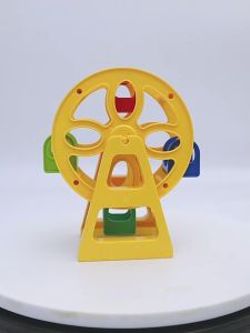 iekool | Wooden Road Barrier Accessories Compatible with Wooden Track Sets Assembly Toy Parts for Kids