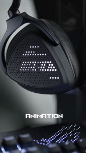 ROG Delta S Animate Wired Gaming Headset — Hi-Res ESS DAC - Aura Sync Lighting — Esports-Grade