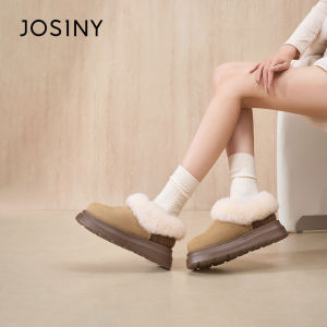 Josiny | Thickened Snow Boots Insulated and Warm Fur Lining