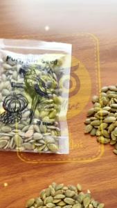 KICAU MART Pumpkin Seed Biji Labu Raw Peeled Pepitas Organic Camilan Sehat Pakan Burung Lovebird Parrot Paruh Bengkok Parkit Hamster Marmut Kelinci