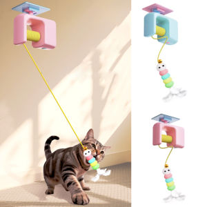 Caterpillar and Flying Bird Suitable for Self-playing Pet Chasing Toys Interactive Cat Toys for Indoor Cats Hanging Automatic