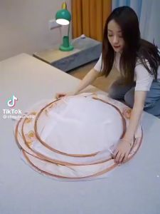 Màn chụp tự bung đỉnh vuông -đỉnh chóp Mẫu mùng chụp tự bung người lớn chống muỗi gấp gọn tiện dụng