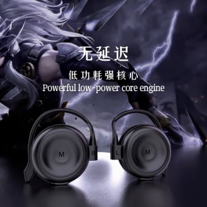 หูฟังบลูทูธ OWS แบตเตอรี่ใช้งานได้ยาวนาน กันน้ำสำหรับเล่นกีฬา ความหน่วงต่ำ 0.038 วินาที โหมดคู่ TWS