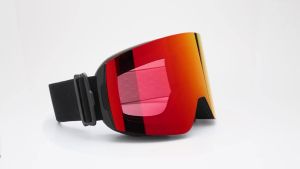 kapvoe | KAPVOE Ski Goggles Double Layer Anti Fog UV400 Protection Snowboard Goggles Winter Ski Windproof Anti Glare Snow Sports Glasses