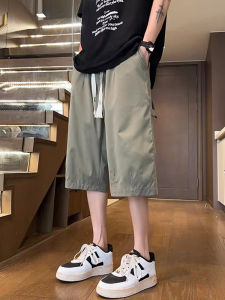 Quần Dài Nam Dáng Rộng Mùa Hè 2025 Quần Dài Thể Thao Thường Ngày Cho Thanh Thiếu Niên Cá Tính Đa Năng Quần Dài Bảy Điểm