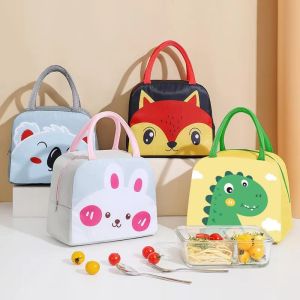 Lunch Box Bag Lunch Handbag Lunch Bag Work Lunch Box Handbag Aluminum Foil Thickening Primary School Student Rice Bag Insulated Bag