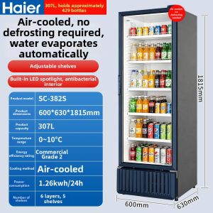 Frost-Free and Energy Efficient Commercial Beverage Fridge