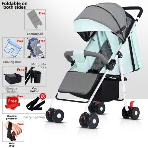 LIWAN | Lightweight Folding Stroller for Infants Toddlers Sit Lie One-Click Fold