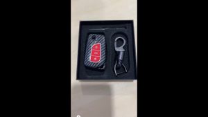 Case Carbon Smartkey Cover Key Kunci Toyota Innova - 7118