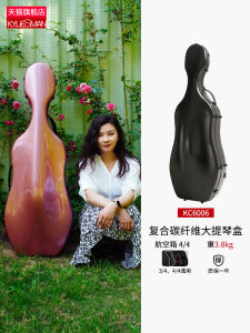 Ultra-Light Carbon Fiber Violin Case 4/4 Universal Check-In Luggage Aircraft Carry-On Violin Box 3/4 Size Viola Case