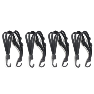 90CM Car Trunk Organizer Elastic Strap for Jeep Wrangler TJ JK JL Gladiator JT 1997+ Luggage Cargo Fixed Strap Rope Hook