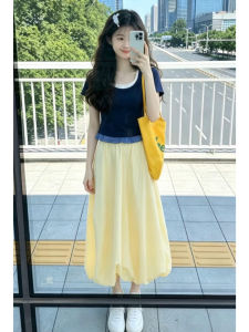 LIRUSHAN | Short Girls Fashion Summer Dress New 2026 Flower Bud Long Dress