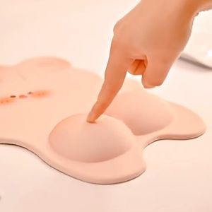 Miếng Kê Tay Bàn Phím Đệm Lót Chuột Mouse Pad Bunny Pink