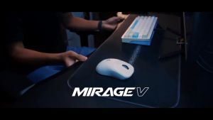 Armaggeddon Mirage V Tri-Mode Bluetooth Wireless Gaming Mouse - Black/White