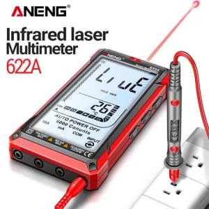 ANENG | Máy Đo Vạn Năng Kỹ Thuật Số Chuyên Nghiệp ANENG 6000 Số Đo Đo Điện Áp AC Bằng Laser Hồng Ngoại Đo Dòng Điện DC Đo Điện Trở Đo Tụ Điện.