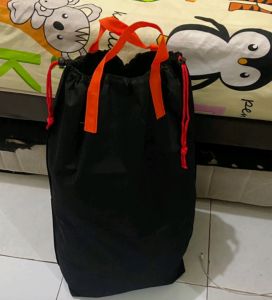 kantong baju /keranjang pakaian kotor /tas laundry polos bahan tebal 100gsm
