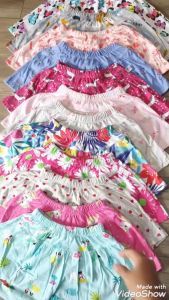 [28-45kg] CHÂN VÁY CHO BÉ THUN COTTON XUẤT DƯ ĐẸP CÓ QUẦN ĐÙI CHIP BÊN TRONG 28-45KG