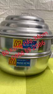 Xửng Nhôm Hấp Mạnh Hùng [ Kích Thước: 34cm ] -[ HÀNG VIỆT NAM ]