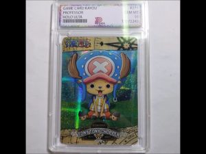 Thẻ One Piece Khung PSAVN lá TONY TONY CHOPPER bác sĩ tuần lộc Seret holofoil 1459 NF27 1-26