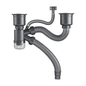 SUNINLIFE | Drain Pipe and Drainage Tube with Anti-odor Set for Kitchen Sink