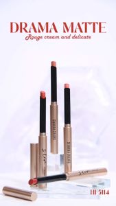 สิวันนา ดราม่าแมท ลิปสติก เนื้อแมท 1g HF5114 Sivanna Colors Drama Matte Rouge Cream And Delicate