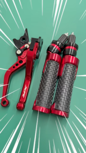 BDJ For Honda Xr150l Xlr200 Xr200 Xr125l Modified 6-Stage Adjustable Brake Clutch Lever Handle Grip Bar End Cnc Set