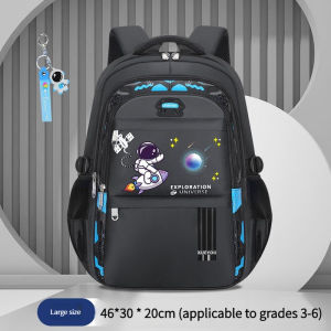 《Back to School Sales》Light weight Kids School Bag Large Capacity Waterproof Children’s School Backpack(6-15Y) Spine Protection Ergonomic Primary School bag with Reflective Strips
