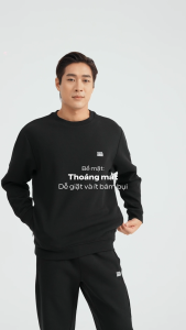 [MỚI - THU ĐÔNG 2025][TẶNG TẤT COTTON]Áo nỉ Sweater nam thể thao Vital Active mềm mại thấm hút thoát mồ hôi nhanh hạn chế nhăn - Coolmate