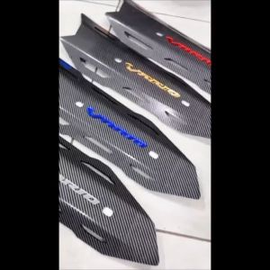 Cover Knalpot Tameng Knalpot NSB Racing Carbon Akrilik High Quality Pelindung Knalpot Vario 125/150