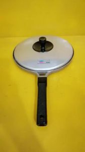 Chảo nướng nhôm nội địa Nhật size 26cm cao 3cm (mã 426KT) Không dùng từ
