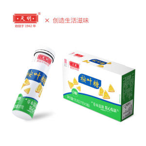 Shanghai Tianming Traditional Licorice Mint Sugar Free Candy 27g Bottle Leisure Snack Old Fashioned Eucalyptus Hard Candy