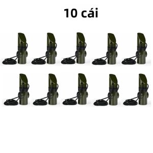 Còi Cứu Sinh Khẩn Cấp 7 Trong 1 Công Cụ An Toàn Ngoài Trời Đa Chức Năng Để Đi Bộ Đường Dài Cắm Trại Câu Cá Cứu Hộ - Gói 1/2/6/10/30 Chiếc