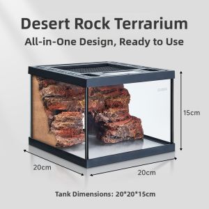 Yee | Drainage and Climbing Platform Eco-Terrarium Turtle Tank