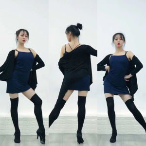 LILI Dancewear Adult Womens Latin Dance Practice Suit Modal Sunscreen Short Cardigan Two-Way Versatile Slimming Fitness Top